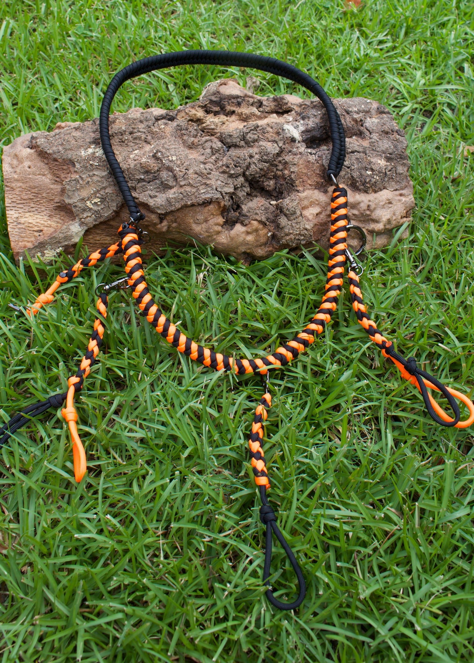 Premium Heavy-Duty Call Lanyard Orange and Black