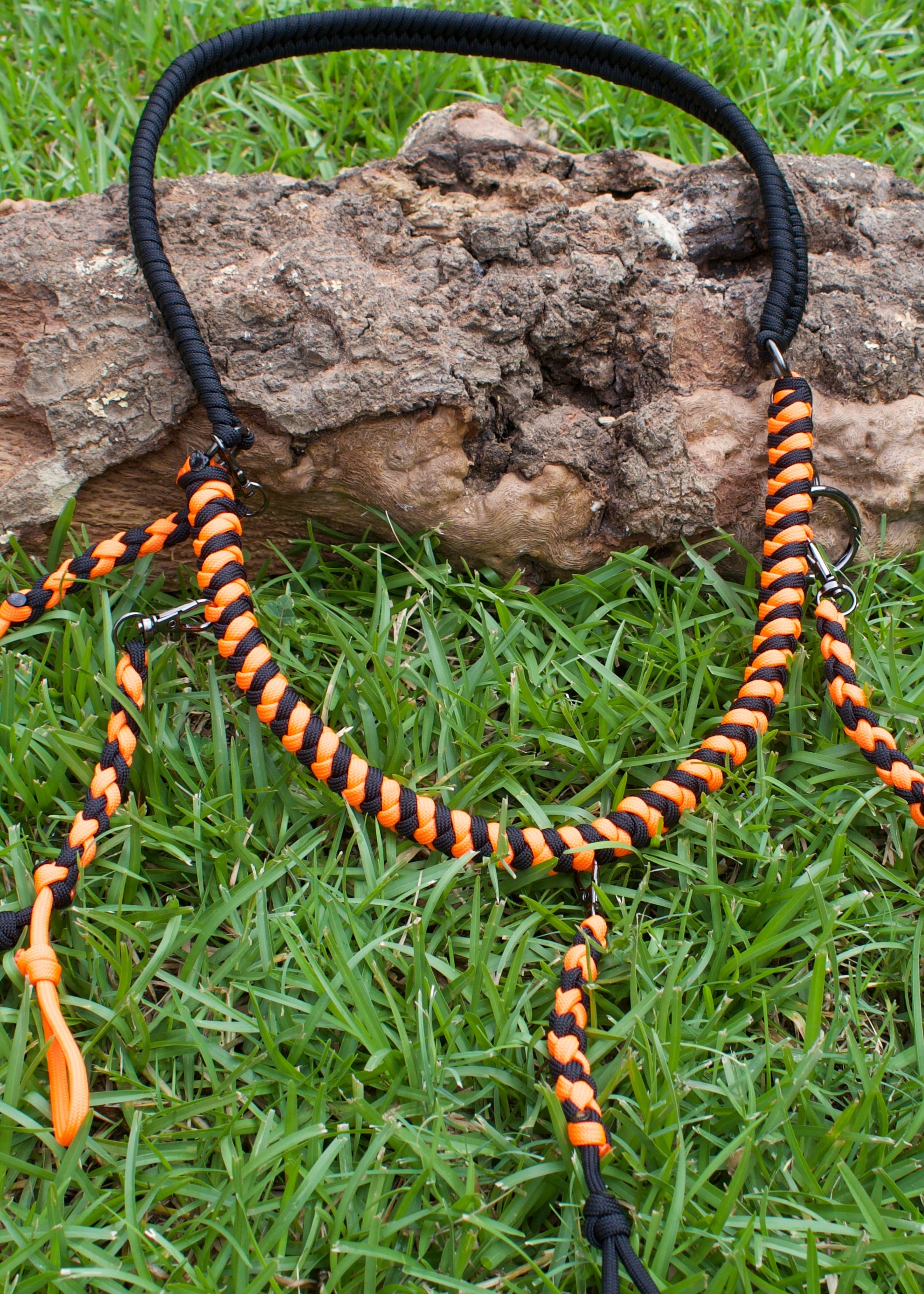 Premium Heavy-Duty Call Lanyard Orange and Black