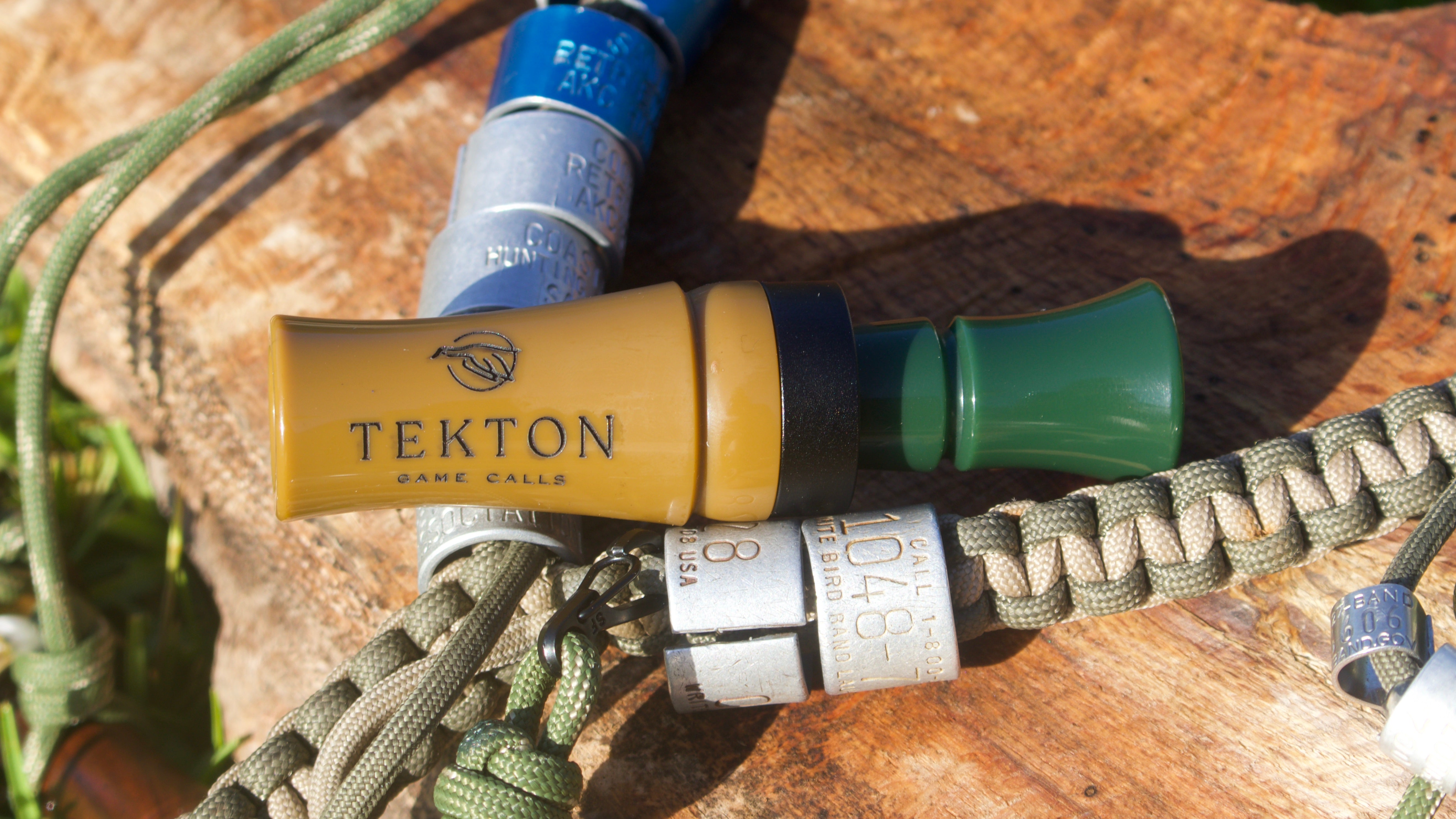 Tan and Green Banded Kaleo
