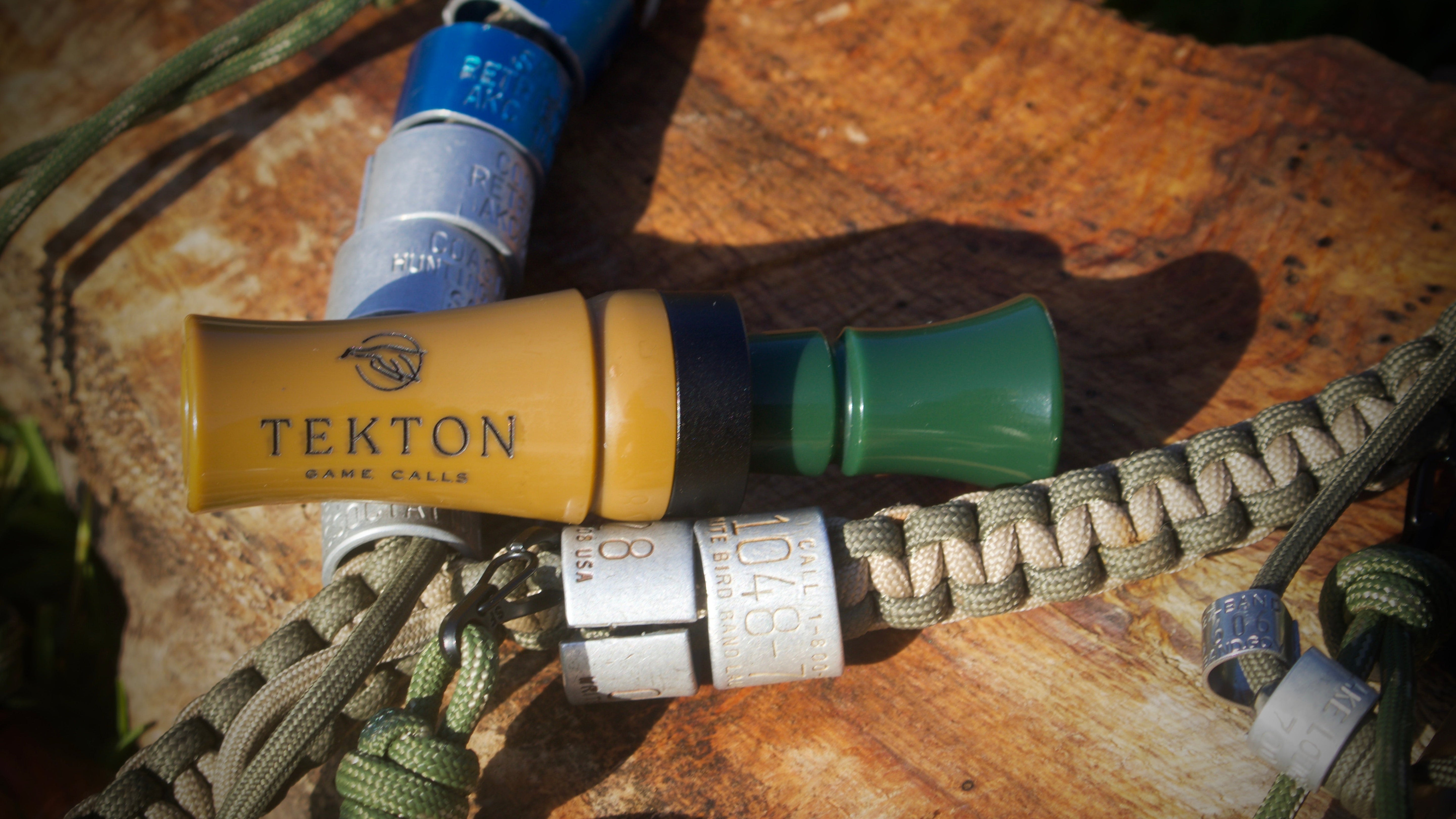 Tan and Green Banded Kaleo