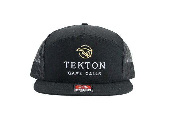 Richardson 7 panel Black Hat